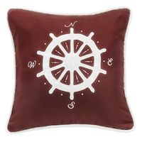 Compass Decorative Pillow