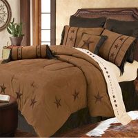 Tan Laredo King Comforter Set