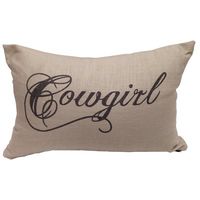 Cowgirl Pillow