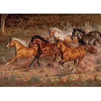 Downhill Run - Horses
Canvas Art Prints