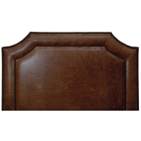 Outlaws Headboard in Butte Leather Cal.King