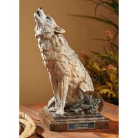 Call of the Wild - Howling Wolf Sculpture