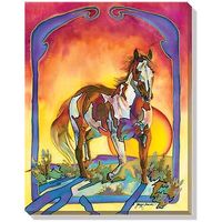 Overo - Horse Wrapped Canvas Art