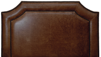 Outlaws Headboard in Butte Leather Queen