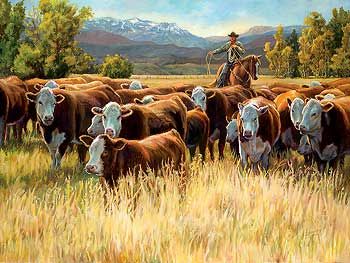 Autumn Roundup - Cowboy Canvas