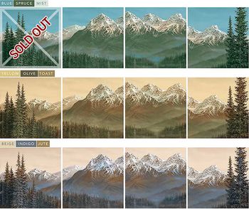 Rocky Mountains
Wrapped Canvas Series