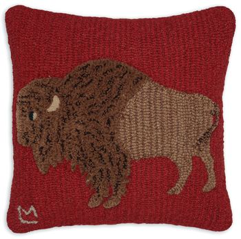Plush Buffalo Wool Pillow