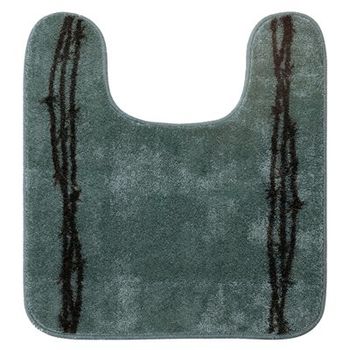Barbed Wire Bath Rug-Turquoise