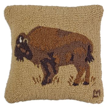 Golden Buffalo 100% Wool Pillow