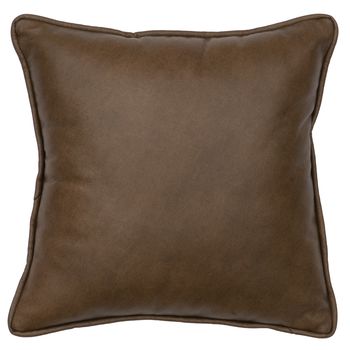Caribou Leather Pillow