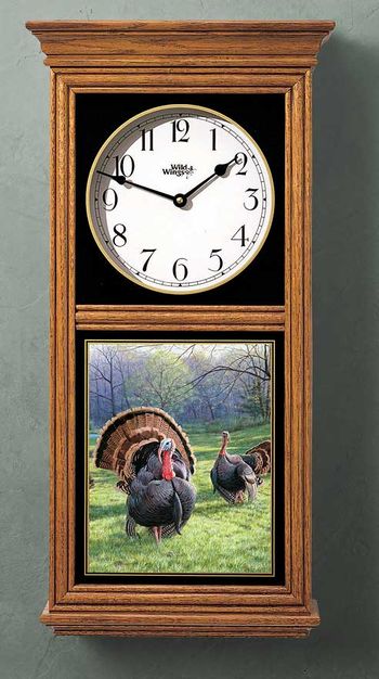 Turkey Oak Regulator Clock