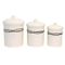 Barbedwire Cream Canister Set