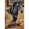 Equus - LRG Fresian Horse Bust Sculpture