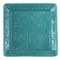 Savannah Square Platter 13" -Turquoise (Set of 2)