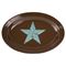 Turquoise Star Platter 1pc