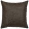 Saloon Grey Leather Pillow