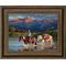 Colorado Packer - Cowboy Framed Canvas Art Print
