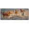 Stone Canyon Run - Horses Wrapped Canvas Art Print